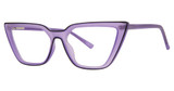 Modern Plastics II Eyeglasses Vintage black/purple matte