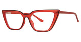 Modern Plastics II Eyeglasses Vintage black/red matte