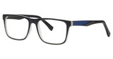Modern Plastics I Eyeglasses Leverage black/navy matte