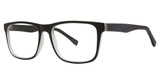 Modern Plastics I Eyeglasses Leverage black/grey matte