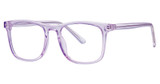 Modern Plastics I Eyeglasses Testify lilac crystal