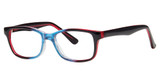 Modern Plastics I Eyeglasses Squiggle red/navy
