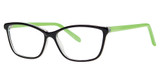 Modern Plastics I Eyeglasses Reason black/neon lime