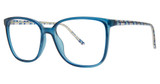 Modern Plastics I Eyeglasses Murmur blue crystal