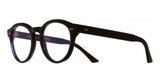 Cutler and Gross Eyeglasses CGBB1378 BLUE ON BLACK/001