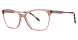 Daisy Fuentes Eyeglasses Daisy Fuentes La Raquel MAUVE/073