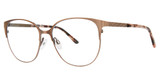 Daisy Fuentes Eyeglasses Daisy Fuentes La Veronica TAN/097