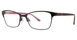 Daisy Fuentes Eyeglasses Daisy Fuentes La Erica BLACK/021