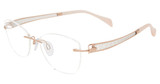 Line Art Eyeglasses XL 2151 Rose Gold/RG