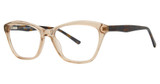 Daisy Fuentes Eyeglasses Daisy Fuentes Daphne TAN/097