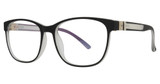 Zimco Eyeglasses CC 108 Black Crystal