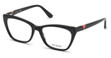 Guess? Eyeglasses GU2811 shiny black/001