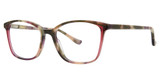 kensie Eyeglasses Finesse Flamingo Tortoise/FL