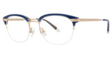 Original Penguin Eyeglasses The Park Navy Gold/NV