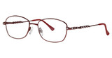 Modern Metals Eyeglasses Perpetual burgundy