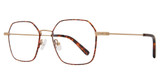Eye Q Eyewear Eyeglasses MP112 AMBER/GOLD
