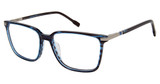 Sperry Eyeglasses SPVAUGHN NAVY HORN/C03