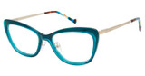 BETSEY JOHNSON Eyeglasses DOUBLE LIFE GREEN/GRN