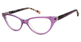 PHOEBE Eyeglasses P344 PURPLE/PUR