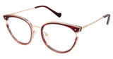 BETSEY JOHNSON Eyeglasses YES PLEASE PINK/PNK