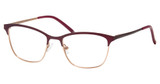 Eco Eyeglasses LILA Burgundy / Copper