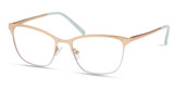 Eco Eyeglasses LILA Light blue / Rose gold