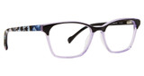 Vera Bradley Eyeglasses VB Dylan Plum Pansies/PLP