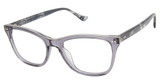 Denon Eyewear Eyeglasses IRENE Translucent Gray/42