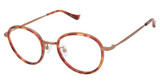 Denon Eyewear Eyeglasses DEVON Honey Chestnut Tortoise/05