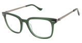 Denon Eyewear Eyeglasses JADEN Forest Green/41