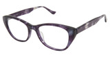 Denon Eyewear Eyeglasses WILLOW Blue Marble/57