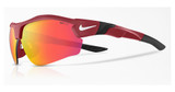Nike Eyeglasses NIKE SHOW X3 TEAM DN9252 ** BASE CURVE ** NRF ** TEAM RED/ROAD/RED MIRROR/677