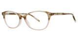 Vera Wang Eyeglasses V581 Rose Horn/RO Vera Wang Eyeglasses V581 Rose Horn/RO