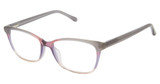 Lulu Guinness Eyeglasses L932 Grey pink purple fade/GRY