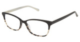 Lulu Guinness Eyeglasses L932 Black/Ivory/BLK