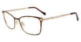 Lucky Brand Eyeglasses VLBD124 Brown