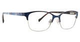 Vera Bradley Eyeglasses VB Jess Java Navy Camo/JNC