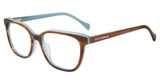 Lucky Brand Eyeglasses VLBD726 Havana/Blue