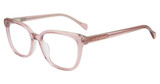 Lucky Brand Eyeglasses VLBD726 Purple/Crystal