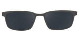 Flexon Eyeglasses FLX 1000 MGC-CLIP GUNMETAL/033