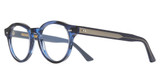 Cutler and Gross Eyeglasses CGBB1378S49 STRIPED BLUE HAVANA/POWDER/012