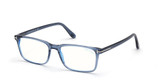 Tom Ford Eyeglasses FT5735-B shiny blue/090