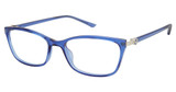 ELLE Eyeglasses EL 13498 Blue/BL