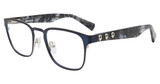 John Varvatos Eyeglasses VJV187 Navy