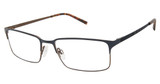 Geoffrey Beene Eyeglasses G471 Navy/Dark Gunmetal/NAV