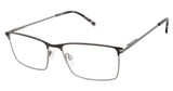 Geoffrey Beene Eyeglasses G470 Black/Dark Gunmetal/BLK