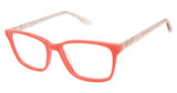 gx by GWEN STEFANI Eyeglasses GX832 coral/burgundy/COR