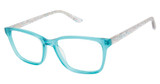 gx by GWEN STEFANI Eyeglasses GX832 teal/dark teal/TEA