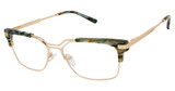L.A.M.B. Eyeglasses LAUF098 teal marble/TEA