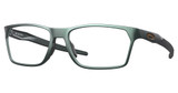 Oakley Frame Eyeglasses OX8174F HEX JECTOR (A) DARK MT SILVER BLUE COLO/817406